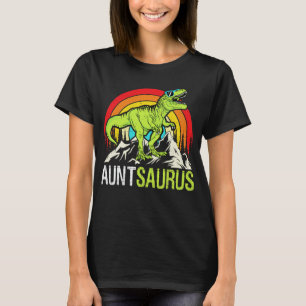 T-shirt Auntsaurus Dinosaur T Rex Tante Saurus Corresponda