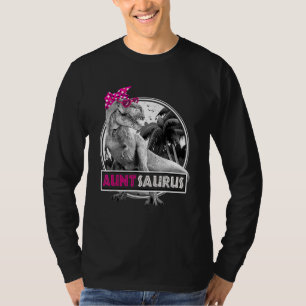 T-shirt Auntsaurus T Rex Dinosaur Tante Saurus Famille