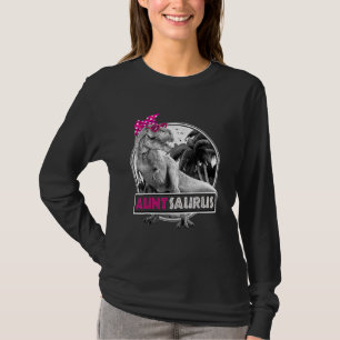 T-shirt Auntsaurus T Rex Dinosaur Tante Saurus Famille