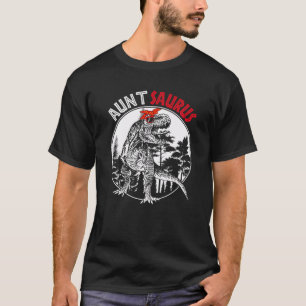 T-shirt Auntsaurus T Rex Dinosaur Tante Saurus Family Matc