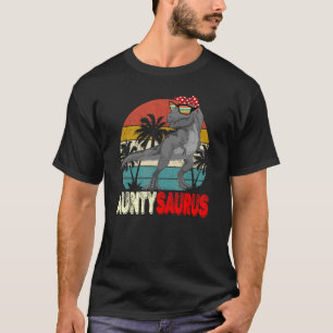 T-shirt Auntysaurus Rex Dinosaur Aunty Saurus Mère