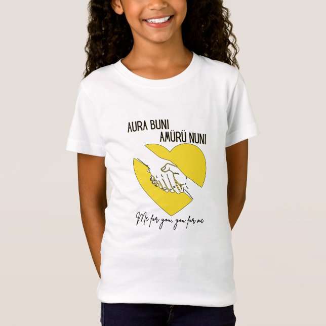 T-Shirt Aura buni Amuru nuni Arawakan (Devant)