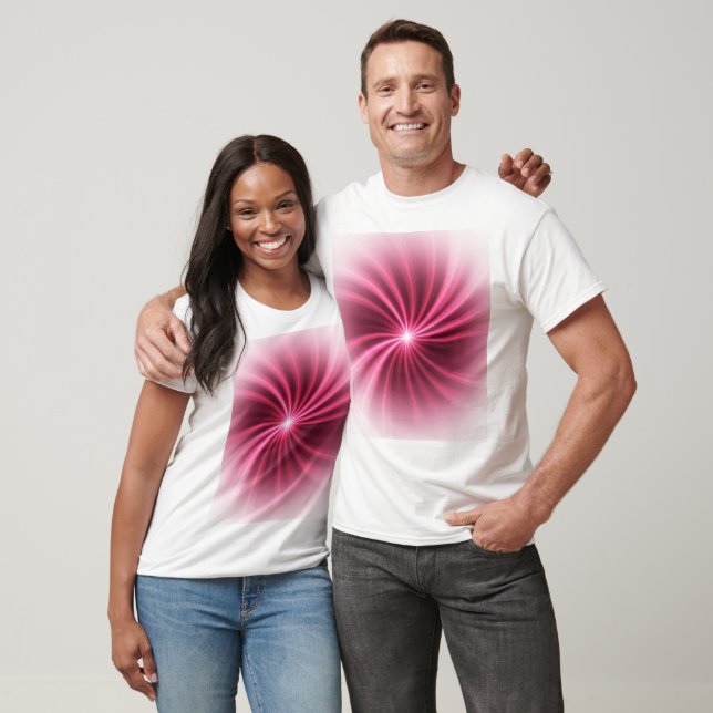 T-shirt Aura rayonnante : énergie néon brillante (Unisexe)
