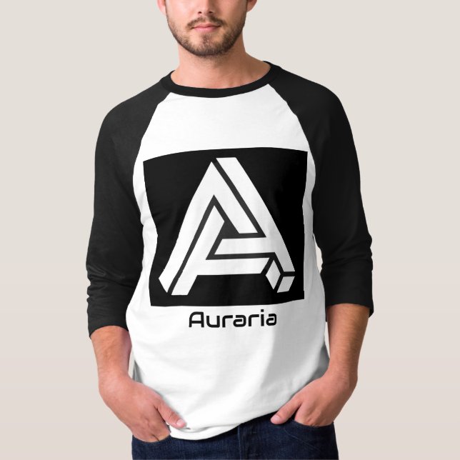 T-shirt Auraria Men's Baseball Shirt (Devant)