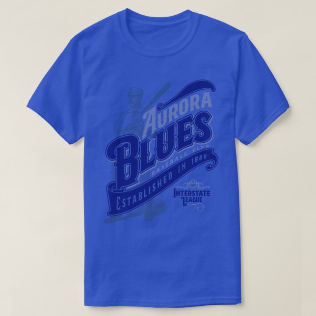 T-shirt Aurora Blues (Design devant)