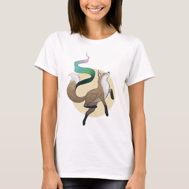 T-shirt Aurora Fox Slouchy (Devant)