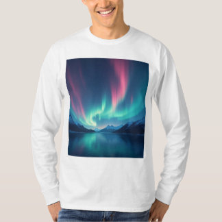 T-shirt Aurora islandais