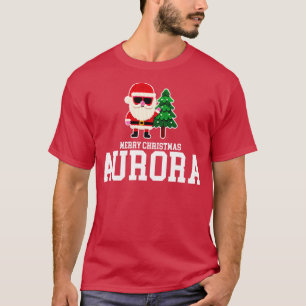 T-shirt Aurora Xmas