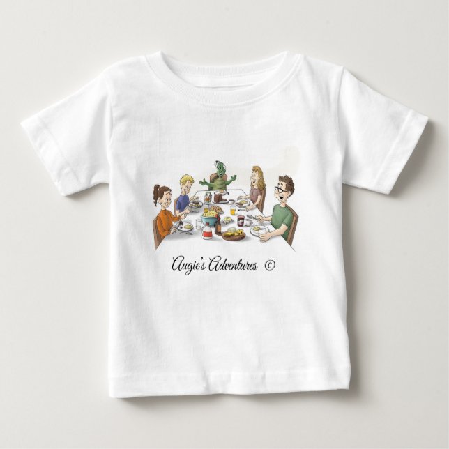 T - Shirt aus Kinderwolle (Vorderseite)