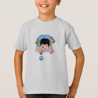 T - Shirt aus Marmor