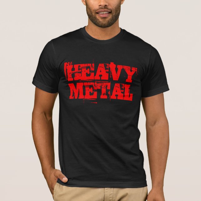 T - Shirt aus Schwermetallen - T - Shirt aus Schwe (Vorderseite)