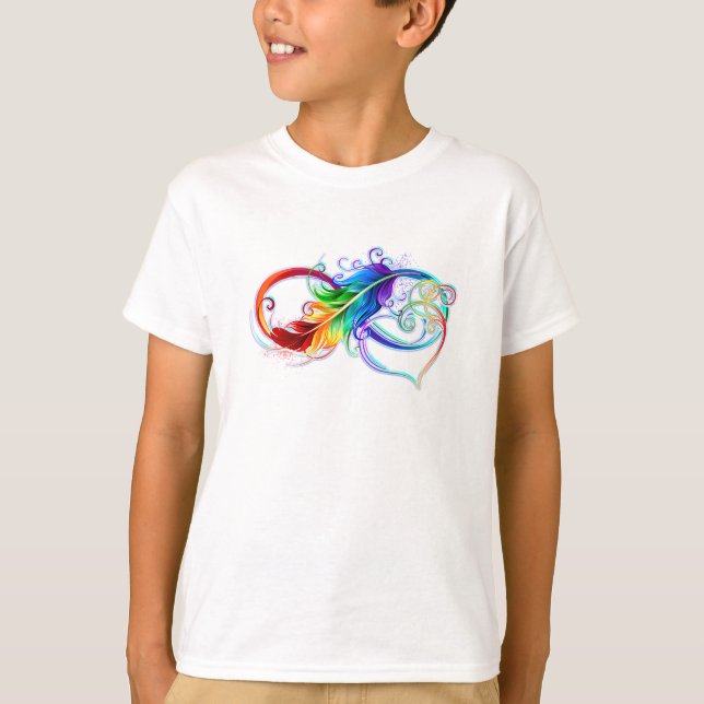T-shirt Ausome Infinity Heart (Devant)