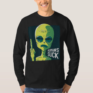 T-Shirt-Außerirdischen glauben nicht an dich, entw T-Shirt