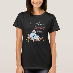 T-shirt Aussie Animal Ma chemise dormante préférée Koala S