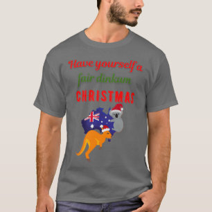 T-shirt Aussie Christmas