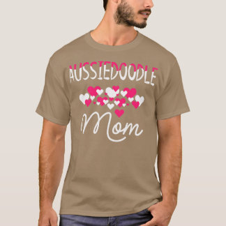 T-shirt Aussiedle Maman Doodle Lover