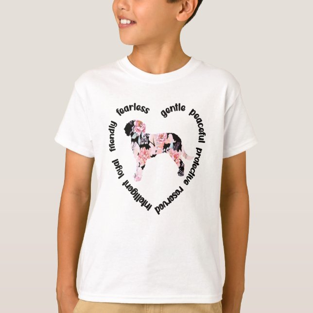 T-shirt Aussiedoodle Lover Chien Maman Papa Aussiedoodle P (Devant)