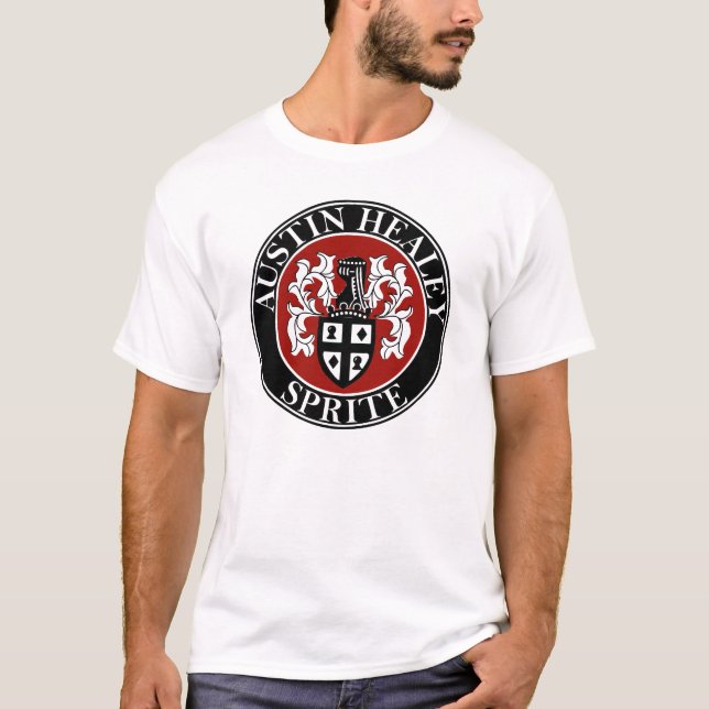 T-shirt Austin Healey Sprite voiture classique Randonnée C (Devant)