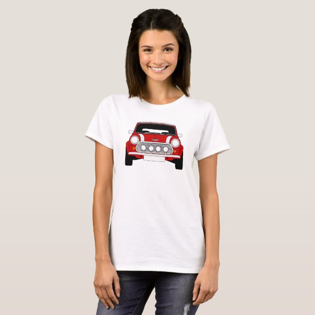 T-shirt Austin Mini Cooper (classique) (Devant entier)