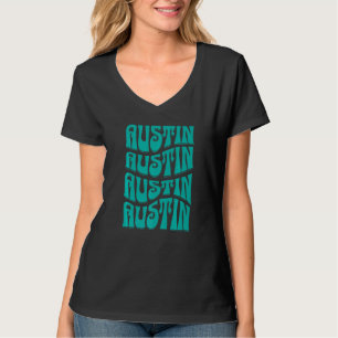 T-shirt Austin Texas Retro 60s les années 70 Style 2