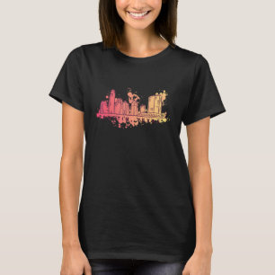 T-shirt Austin Texas Skyline City Design