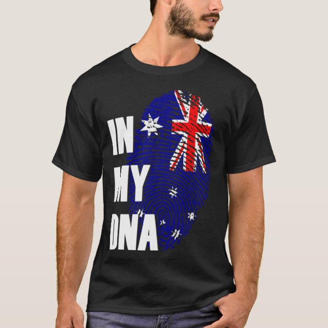 T-shirt Australia In My DNA Men Women Kids (Devant)