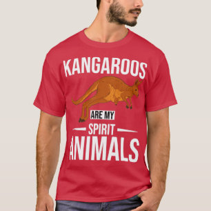 T-shirt Australian Marsupial Funny Spirit Animal Kangaroo