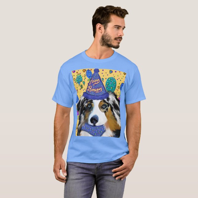 T-SHIRT AUSTRALIAN SHEPHERD (Devant entier)