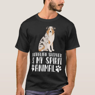 T-shirt Australian Shepherd est My Spirit Animal
