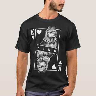 T-shirt Australian Terrier King Of Hearts Aussie Chien