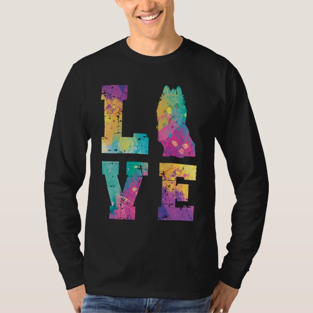 T-shirt Australian Terrier Love (Devant)