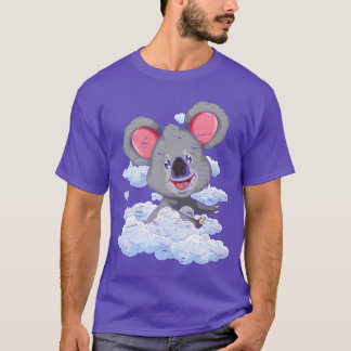 T-shirt Australie animal zoo animal cadeau nuages koala am