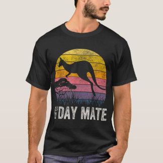 T-shirt Australie G-Day Mate Chemise Drôle Kangaroo Austra