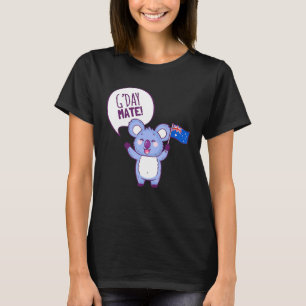 T-shirt Australie Gday Mate Funny Aussie Koala Holiday