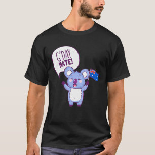 T-shirt Australie Gday Mate Funny Aussie Koala Holiday