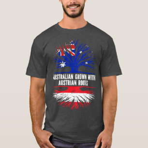 T-shirt Australie grandit avec racines autrichiennes Austr
