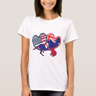 T-shirt Australie Kangaroo Koala Love