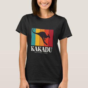 T-shirt Australie Kangaroo Retro Kakadu National Park Souv
