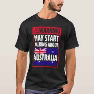 T-shirt Australie Pour Australien Fier Aussie Australie Ro