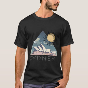 T-shirt Australie Souvenir - Sydney Operhouse Harbour - Gi