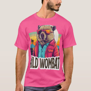 T-shirt Australie Wombat Funny Marsupial Wombats