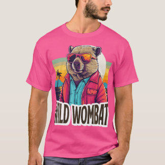 T-shirt Australie Wombat Funny Marsupial Wombats