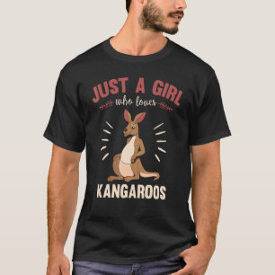 T-shirt Australie zoo animal femmes animaux filles Kangaro
