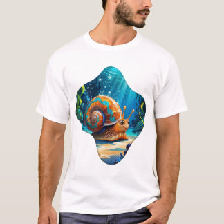 T-Shirt Australien Boho Escargot de Mer | jackie