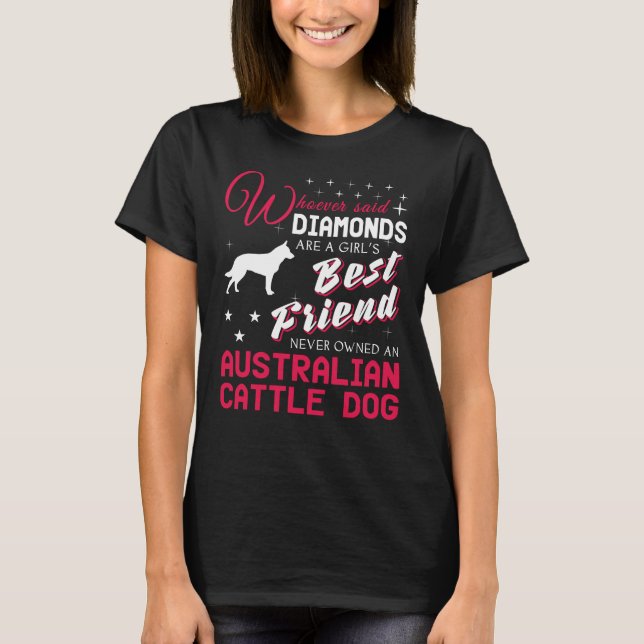 T-shirt australien de cadeau de chien de bétail (Devant)