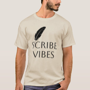 T-shirt Auteur écrivain poète Scribe Vibes