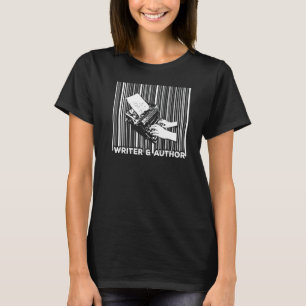 T-shirt Auteur écrivain romancier roman littérature livre