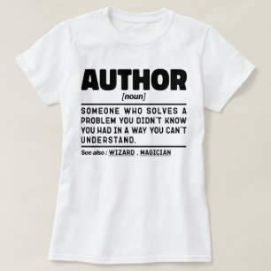 T-shirt Auteur J'Essaie De Faire Les Choses Idiot Drôle Dr