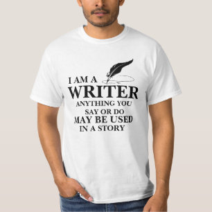 T-shirt AUTEUR : quelque chose vous say/do pouvez être