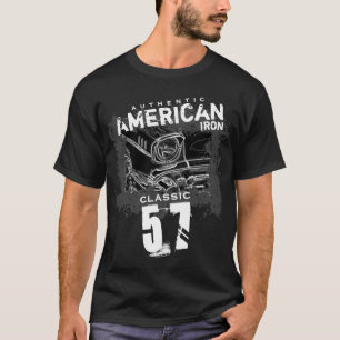 T-shirt Authentique American Iron Classic 57 Chevy